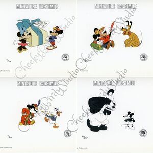 Mickey Mouse 50th Anniversary Invitation Folio